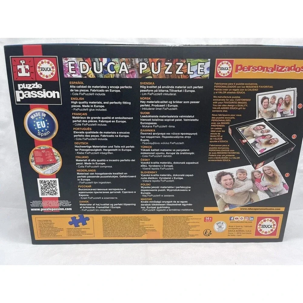 Once Upon a Time - Educa Puzzle (1000pc) Anne Stokes Collection Medival Fantasy